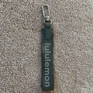 lululemon athletica Never lost sage green Keychain NWOT